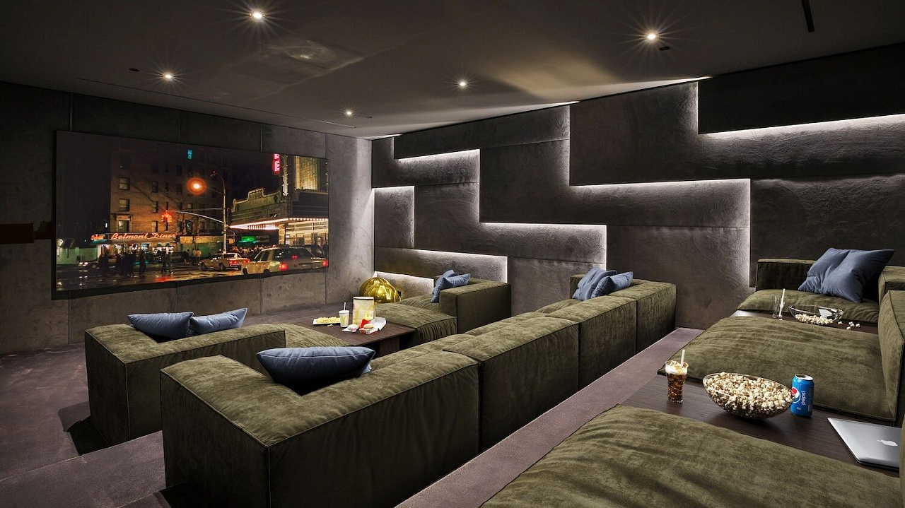 Мягкий диван Фри для домашнего кинотеатра